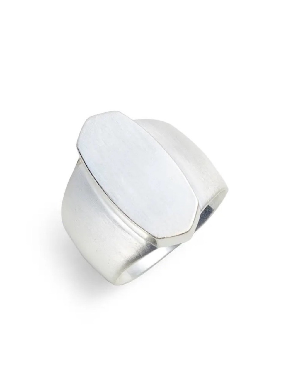 KENDRA SCOTT Reagan Silver Ring SIZE 8